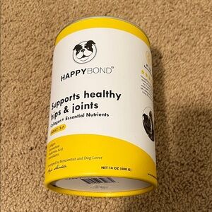 New Happy Bond Healthy Hips and Joints Support for Dogs